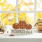Set of 2 11.75"L Fall Wooden "PUMPKIN PATCH" Pumpkins Table Sign